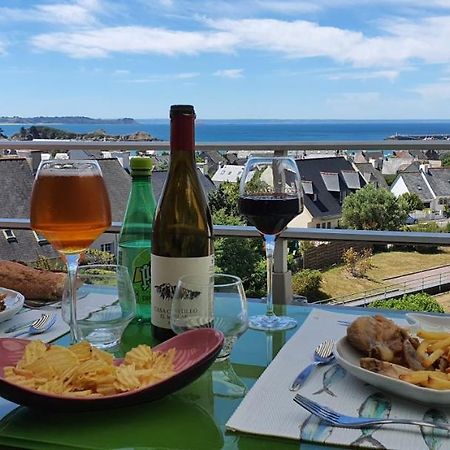 Appartement Bretagne Vue Mer Exceptionnelle Sur Les Hauts D'Erquy Au Calme ! Et Au Pied Du Gr34 외부 사진