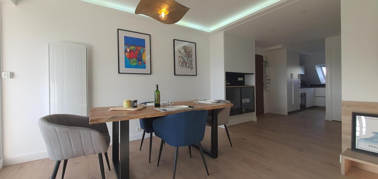 Appartement Bretagne Vue Mer Exceptionnelle Sur Les Hauts D'Erquy Au Calme ! Et Au Pied Du Gr34 외부 사진