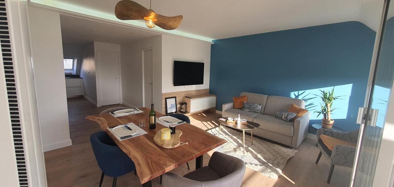 Appartement Bretagne Vue Mer Exceptionnelle Sur Les Hauts D'Erquy Au Calme ! Et Au Pied Du Gr34 외부 사진