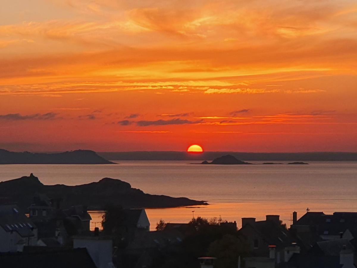 Appartement Bretagne Vue Mer Exceptionnelle Sur Les Hauts D'Erquy Au Calme ! Et Au Pied Du Gr34 외부 사진