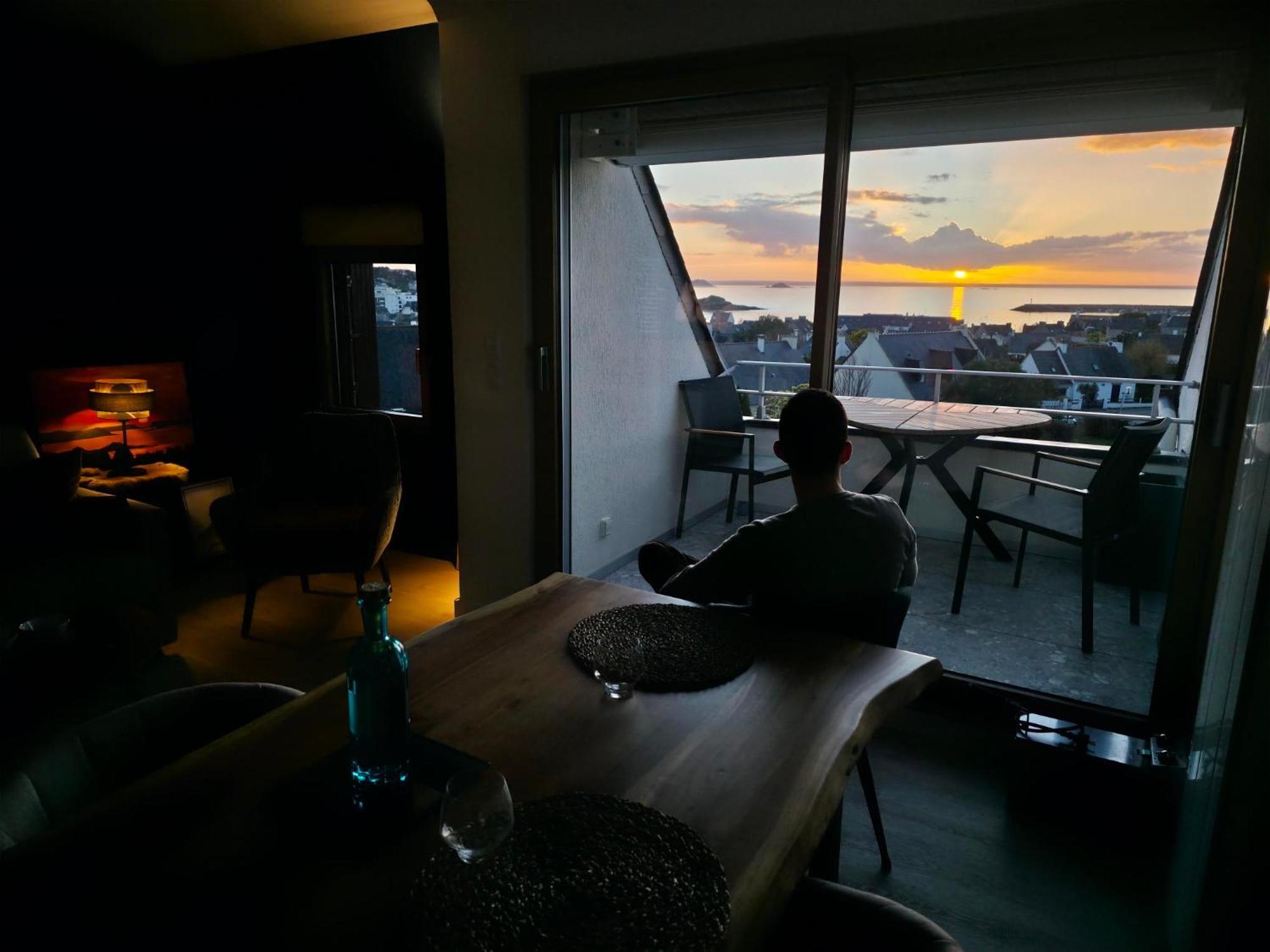 Appartement Bretagne Vue Mer Exceptionnelle Sur Les Hauts D'Erquy Au Calme ! Et Au Pied Du Gr34 외부 사진